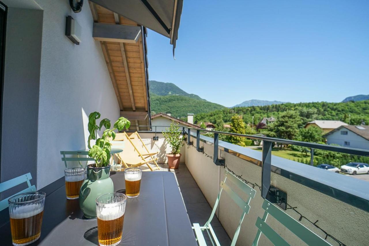 The Azalea Beautiful Quiet Apartment For 4 People! Doussard Buitenkant foto